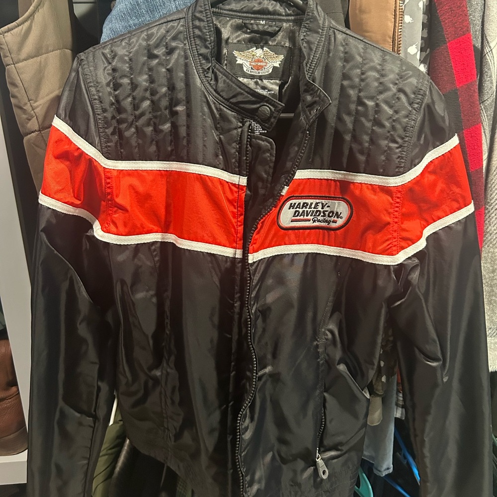 Harley-Davidson Black and Red Racing Jacket